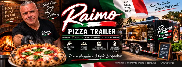 Raimo Pizza Trailer – Wood-Fired Italian Flavor
